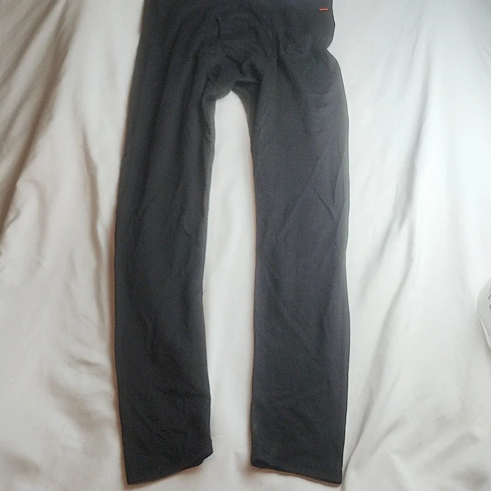 Omni-Wool Base Layer Thermal Leggings Pants Black Men's Size Large